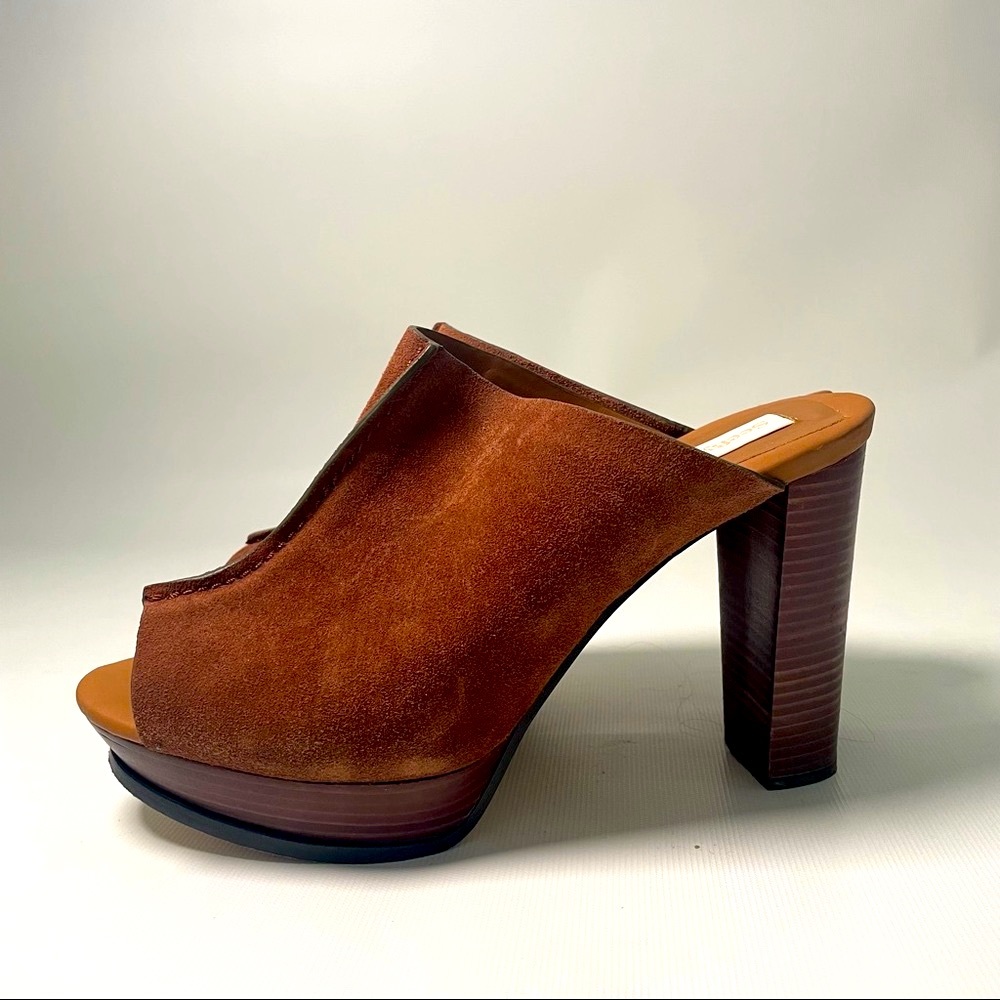 See by Chloe Heeled Platform Mule - sz 39